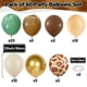 thumbnail image 2 of Globos HILAVO Jungle Safari, verde salvia, marrón y oro, 60 unidades, 2 of 9