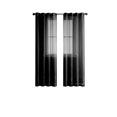 thumbnail image 2 of MERILER Semi Sheer Curtains for Bedroom, 98 Inches Long Grommet Vertical Window Curtains, Light Filtering Drapes for Living Room, 2 of 7