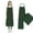 green, variant on Professional Split Leg Work Apron for Pottery Woodworking Ceramic Sculpture Waterproof Anti Fouling Apron with Pocket
