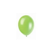 Unique Industries 56865 50 Pieces 12 inch Premium Balloons in Neon Lime Pack of 1