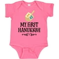 thumbnail image 3 of Inktastic My 1st Hanukkah Dreidel Boys or Girls Baby Bodysuit, 3 of 5