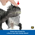 thumbnail image 6 of Jurassic World Ultimate Damage Scorpios Rex Dinosaur Toy Figure with Damage, Light & Sound Toy, 6 of 8
