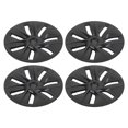 thumbnail image 1 of 4PCS Wheel Hub , Matte Black Anti Scratch Wheel Rim Cover For  Model Y 2020 To 2023, 1 of 8