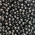 thumbnail image 3 of 1,000 Round Black Acrylic Beads 6mm Diameter with 2.9mm Large Hole, 3 of 3