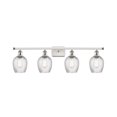 thumbnail image 1 of 516-4W-WPC-G292-LED-Innovations Lighting-Salina-14W 4 LED Bath Vanity in Industrial Style-36 Inches Wide by 12 Inches High   White/Polished Chrome, 1 of 1