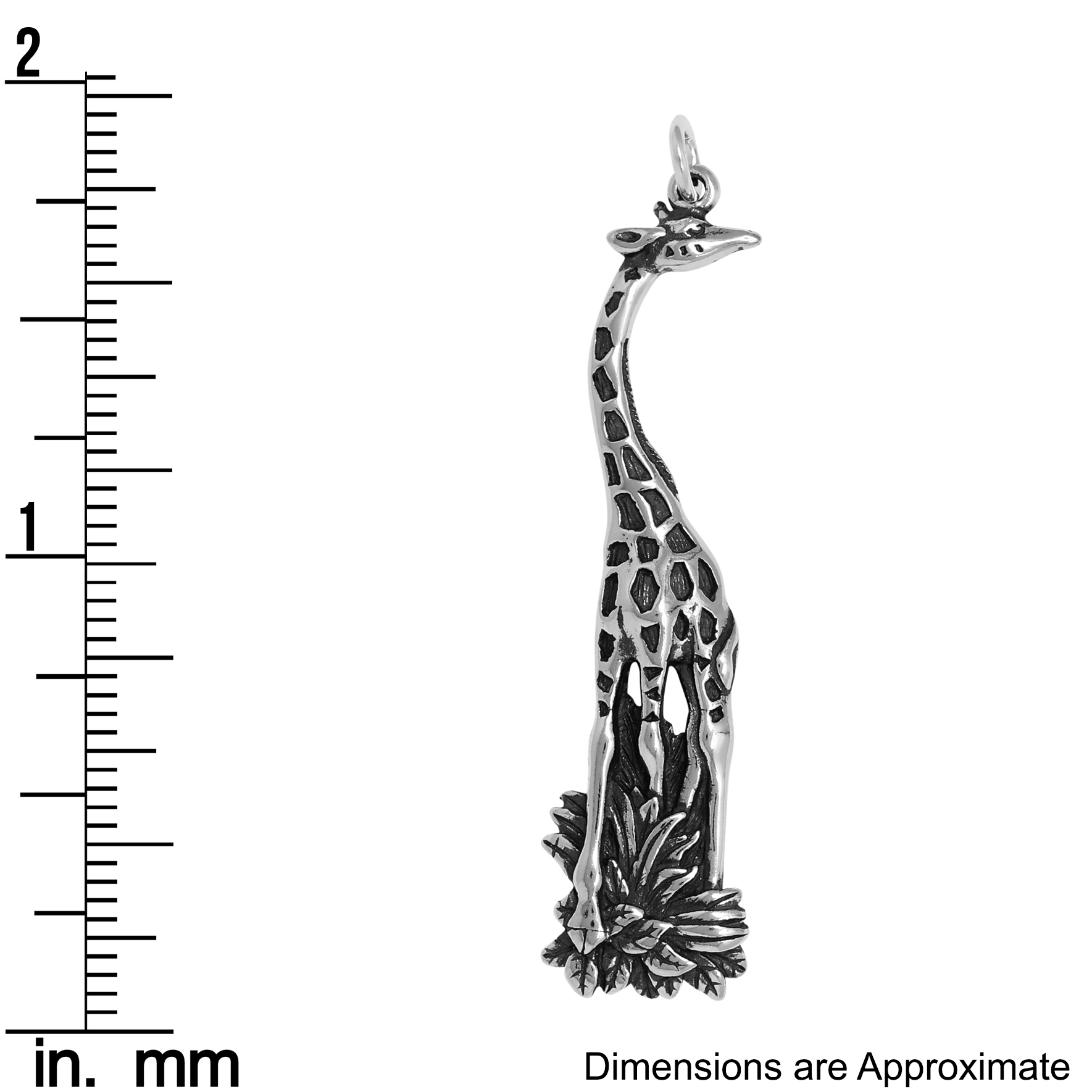 giraffe croc charm