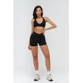 thumbnail image 2 of PISONIC Workout Sets for Women Crossover High Waist Biker Shorts Sports Bra 2 Piece Gym Yoga Outfits, 2 of 7