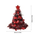 thumbnail image 3 of ZZkhGO Christmas Tree Hat, Santa Cap with Treetop Star, Festive Ornament for Holiday Christmas Party Decor, 3 of 7