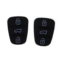 thumbnail image 2 of MasteelfCA 2pcs Practical Car Key Shell 3 Buttons Folding Remote Auto Key Fob Case for Hyundai I10 I20 I30 (Black), 2 of 4