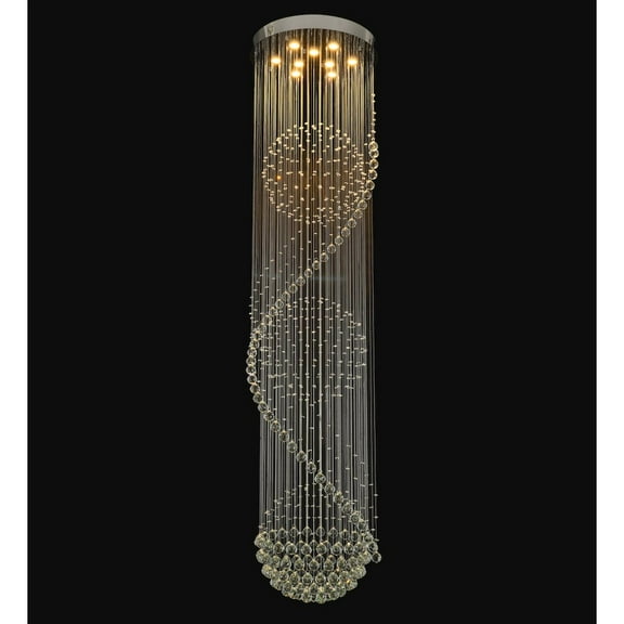 Bethel International Chandelier in Chrome Color