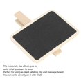 thumbnail image 4 of 50Pcs Mini Blackboard Clip Plant Label Wooden Message Board Marking Tool for Home OfficeSquare Shape, 4 of 5