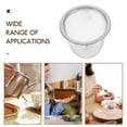 thumbnail image 5 of FONDOTIN 3Pcs Reusable Stainless Steel Tea Infuser Filter Basket Fine Mesh for Home Teapot Use, 5 of 6