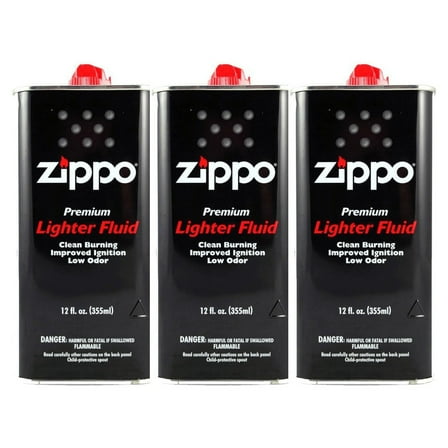 Zippo Lighter Fluid Fuel 12 fl.oz-3 Pack