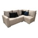 thumbnail image 5 of Sala Esquinera El Bazar Store Frigg Beige 230x150 cm Tela Lino Nacional Modular, 5 of 5