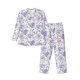thumbnail image 1 of Balery Lavender Flowers Pijama para Hombre de Dos Piezas con Manga Larga, Conjunto de Dormir y Descanso Suave con Bolsillos-XX-Large, 1 of 7