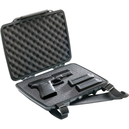 PELICAN PROGEAR P1075 PISTOL AND ACCESSORY CASE BLACK