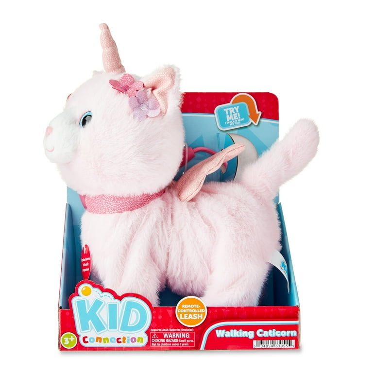 Kid Connection Electronic Walking Pet Caticorn, 11in Height