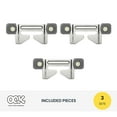 thumbnail image 6 of (2 pack) OOK Bore-fast Bump Resistant Picture Hangers, Art Hangers, Steel, 15 pounds, 3 Sets, 6 of 9