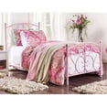 thumbnail image 2 of Lit Jumeau Moderne en Métal Acier pour Enfants Rose, 2 of 7