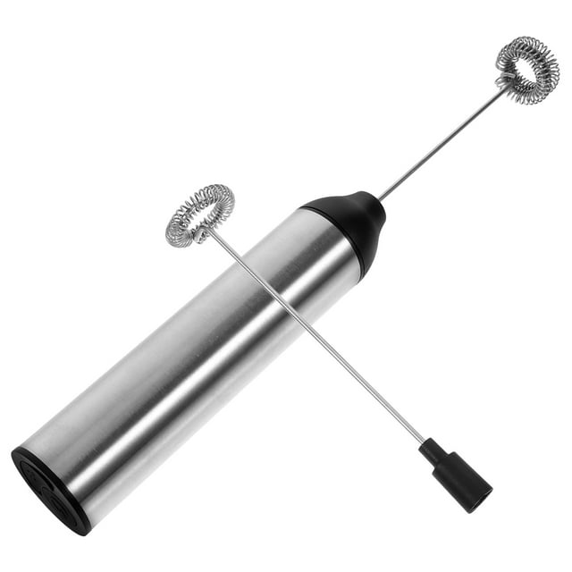 OULII Rechargeable Handheld Milk Frother Silver for Creamy Texture Creation 1PC