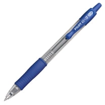 Pilot, G2 Premium Gel Roller Pens, Ultra Fine Point Gel Pens 0.38 mm, Pack of 12, Blue
