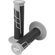 ProTaper Clamp-On Half Waffle Grips, Gray/Black