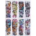 thumbnail image 4 of Full Sleeve Tattoo Sticker,8 Sheets Full Sleeve Waterproof Fake Tattoos Temporary Tattoos Masterfully Created, 4 of 8