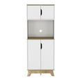 thumbnail image 1 of TUHOME Armoire Haute Micro-Ondes Pamplona - Multi-Couleur - Bois Manufacturé, 1 of 9