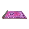 thumbnail image 2 of Ahgly Company Indoor Round Persian Purple Traditional Area Rugs, 3' Round, 2 of 4