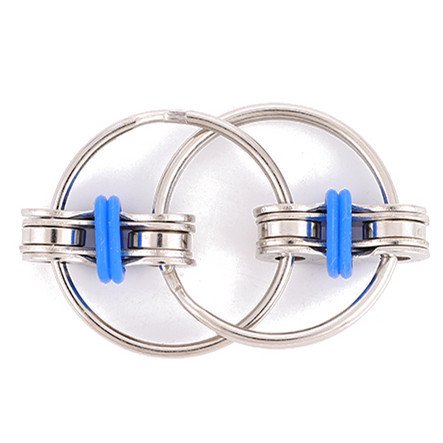 减压链条发泄玩具解压链条自行车链条Key ring fidget toy钥匙扣as the picture Deng Xun unisex