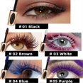 thumbnail image 3 of 5D Silk Fiber Mascara Fuller & Voluminous Colored Mascara Natural Waterproof Smudge-proof Mascara Waterproof Mascara for Eyelashes, 3 of 5