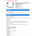 thumbnail image 2 of Oxygen Sensor - Compatible with 2014 - 2016 INFINITI QX80 2015, 2 of 2
