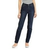Bandolino Womens Mandie Straight 5-Pocket Jeans, Available in Average Length and Short Length