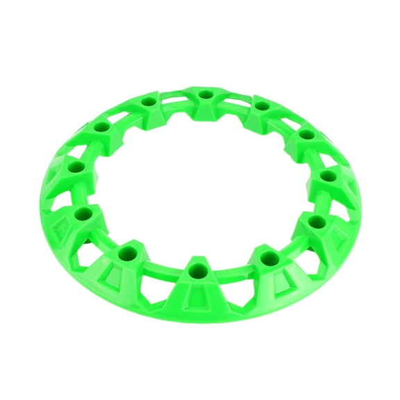 Ysyqkn ATV Wheel Rim Hub Protection Decor Modification Parts Multipurpose Replaces Tyre Green 10 Inches