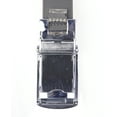 thumbnail image 2 of Men's Genuine Leather Ratchet Dress Belt with Automatic Buckle - DS7869 - Gray, M, 2 of 4