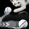 thumbnail image 6 of Smart Cat Toys Interactive Ball Catnip Cat Training Toy Pet Playing Ball Pet Squeaky Supplies Products Toy for Cats Kitten Kitty, 6 of 8