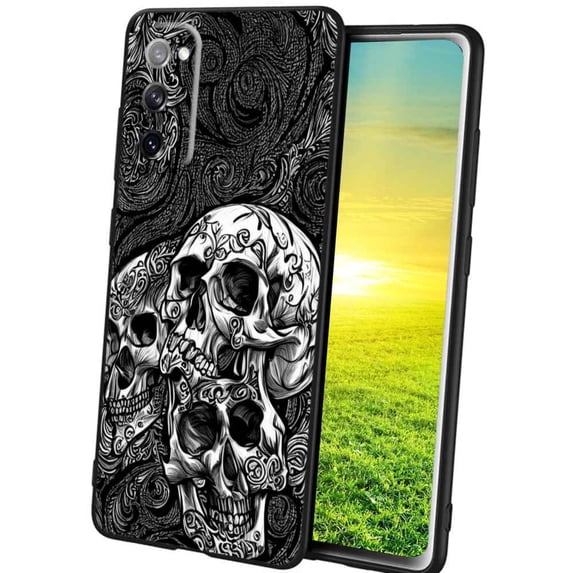 Compatible with Samsung Galaxy A02S(US Model) Phone Case, Skull-329 Case Silicone Protective for Teen Girl Boy Case for Samsung Galaxy A02S(US Model)