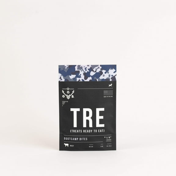 Operation Good Boy TRE: Bootcamp Beef Dog Treat Bites, 5 oz Bag