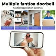 thumbnail image 6 of VTIN 120° Wide-Angle Smart Video Doorbell - Wireless WiFi APP Control, 2-Way Audio, Night Vision, No-Drill Installation, 1200mAh Rechargeable Battery for Apartments, 6 of 11