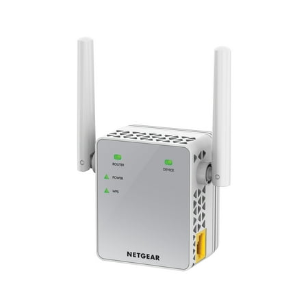NETGEAR - AC750 WiFi Range Extender and Signal Booster, Wall-plug, 750Mbps (EX3700)