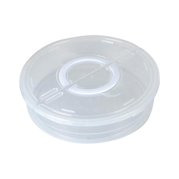 Dumplings Organizer Pie Carrier Round Dumpling Holder Food Storage Container