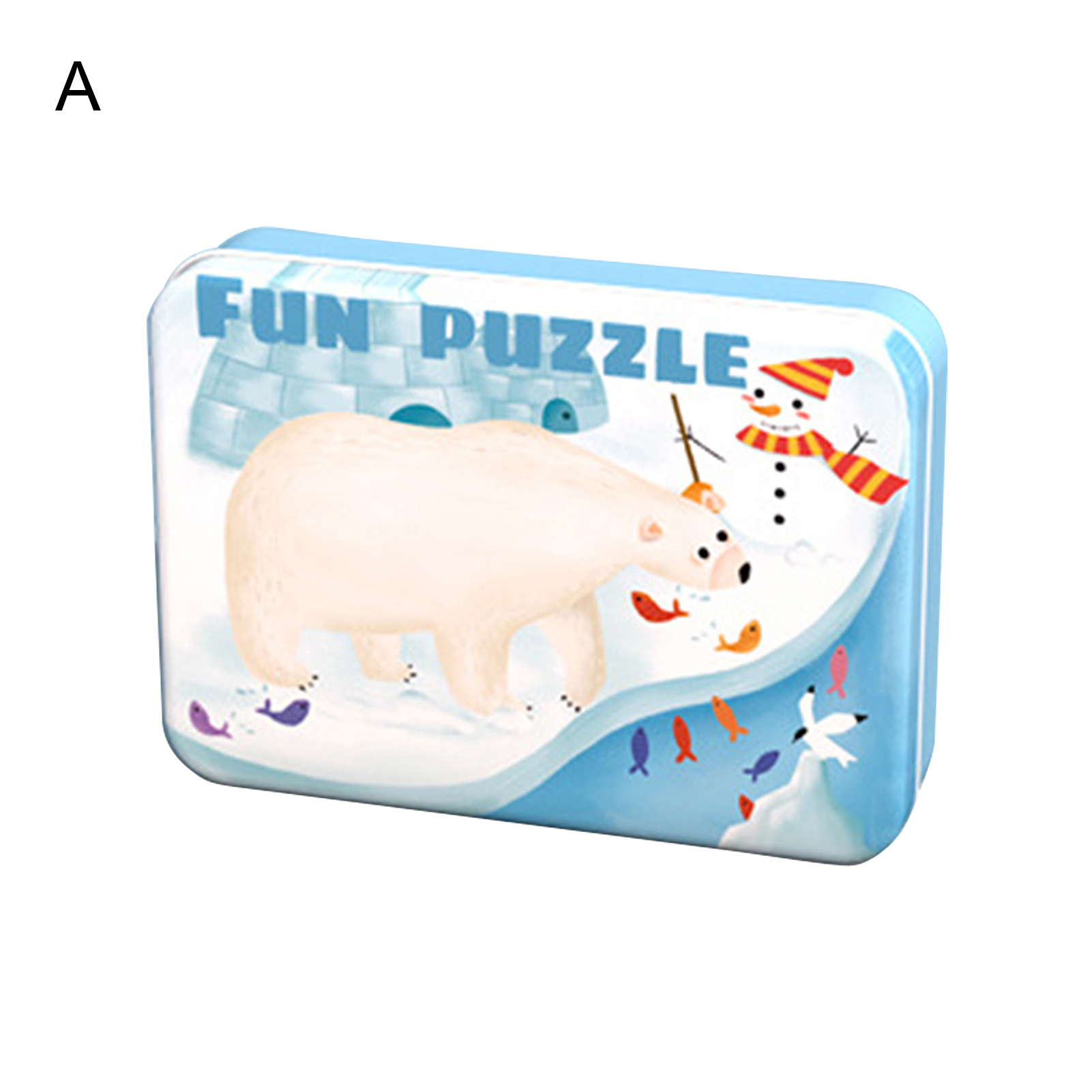 5Pcs/Set Jigsaw Puzzle Creative Assembling Inspire Unlimited