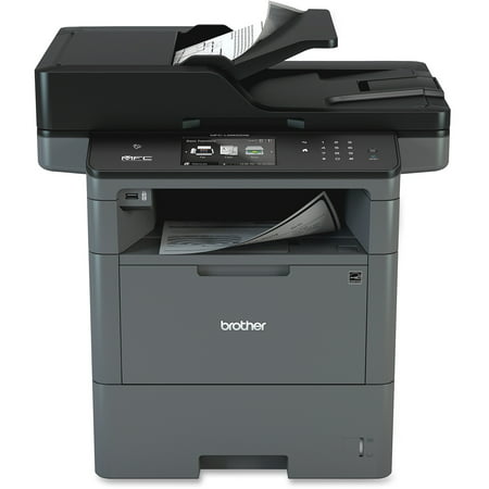 Brother Monochrome Laser Multifunction All-in-One Printer, MFC-L6800DW, Wireless Networking, Mobile Printing & Scanning, Duplex Print & Scan & (Best Multifunction Laser Printer)
