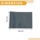 thumbnail image 4 of Película protectora de envoltura de automóvil Gloss gris de Unique Bargains 152x15cm / 5ft x 0.5ft Cubierta de vinilo para exterior e interior 5.5mil 1 Pc Universal, 4 of 7