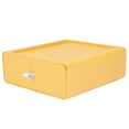 thumbnail image 1 of Desktop Storage Box, Free Superposition Combination Storage Case Multi Layer Superposition Dust Prevention  For Office Storage Supplies Yellow, 1 of 8