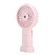 thumbnail image 3 of Carga de mano pequeño ventilador humidificación mini USB portátil escritorio cabecera universal rosa 178 x 92 x 40 mm, 3 of 8
