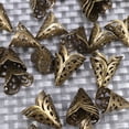 thumbnail image 4 of Miangastore 50Pcs Metal Beads Cap for Diy Accessories Jewelry Making Girls Coffee Cone Shape, 4 of 8