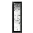 thumbnail image 2 of ArtToFrames 7" x 28" Black Engraved Edges Picture Frame, 7x28 inch Black Wood Poster Frame (WOM-4055), 2 of 8