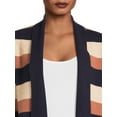 thumbnail image 4 of 99 Jane Street Women's Open Front Cardigan Sweater with Long Sleeves, Midweight, Sizes XS-XXXL, 4 of 5