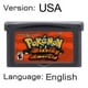 thumbnail image 5 of GBA Video Game Cartridge 32 Bit Games Card Emerald Kaizo FireRed Rocket Radical Red Psychic Adventures Gaia Dark Violet, 5 of 5